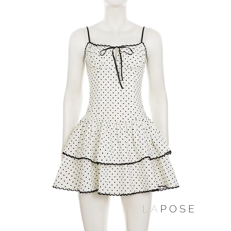Adaeze Polka Dot Mini Dress