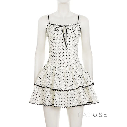 Adaeze Polka Dot Mini Dress