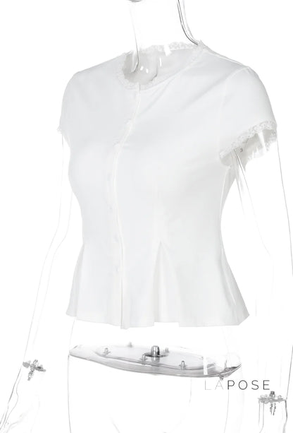 Adelynne Pleated Skirt Set