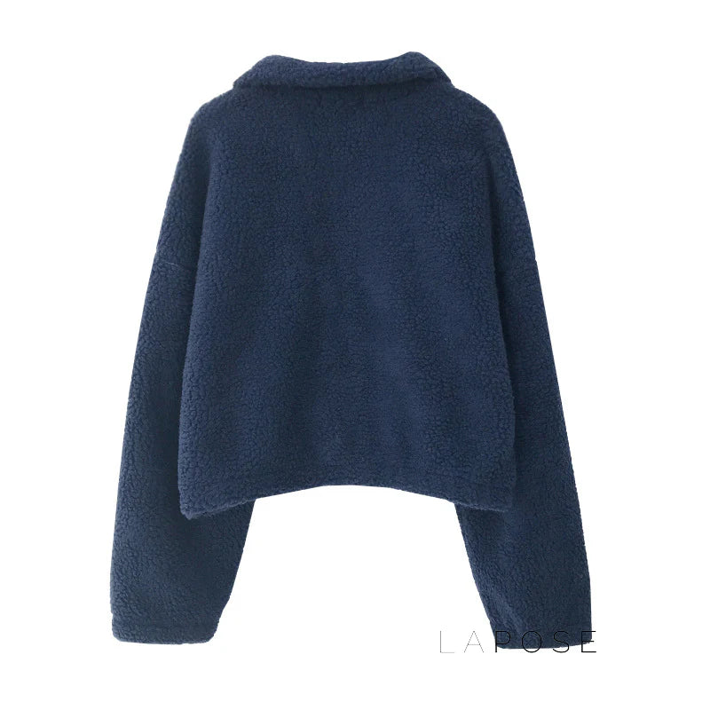 Akilah Cozy Stand Collar Cardigan