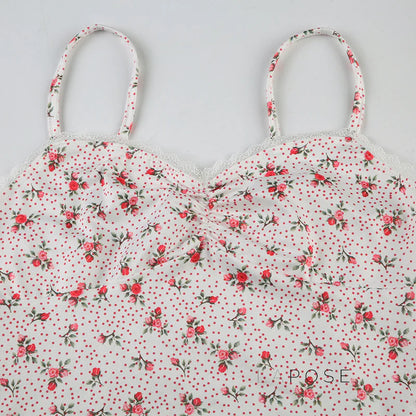Alannah Floral Lace Short Set