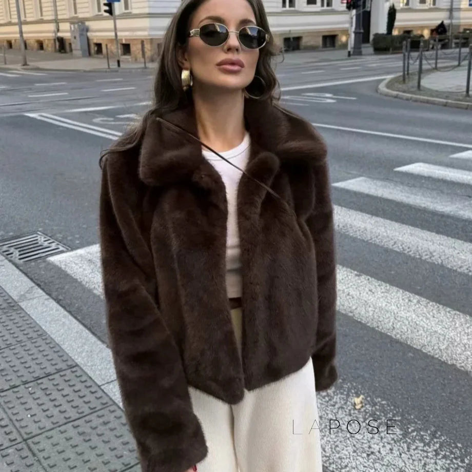 Alexia Faux Fur Coat