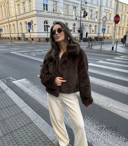 Alexia Faux Fur Coat