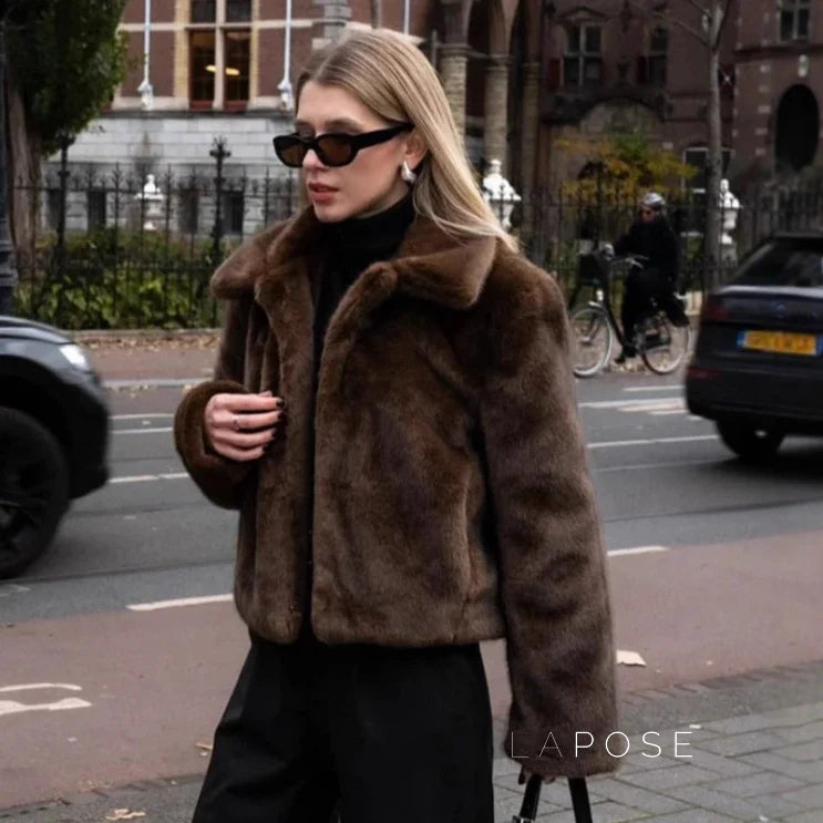 Alexia Faux Fur Coat