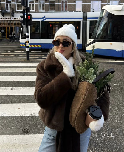 Alexia Faux Fur Coat