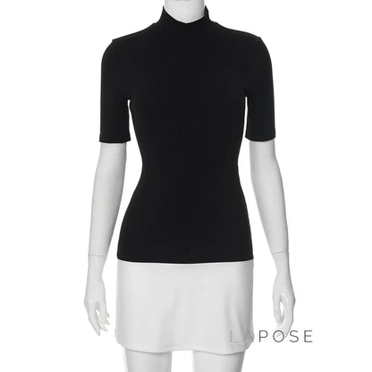 Anabell Contrast Bodycon Mini Dress