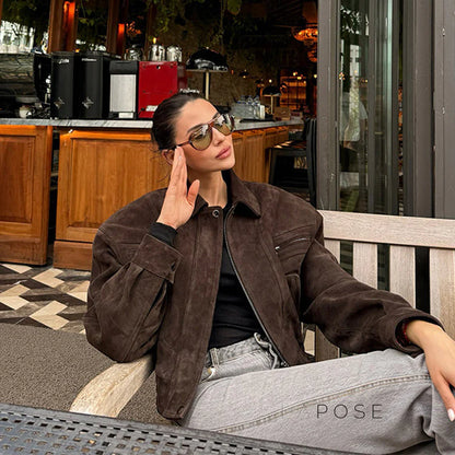 Anaiyah Biker Cropped Jacket