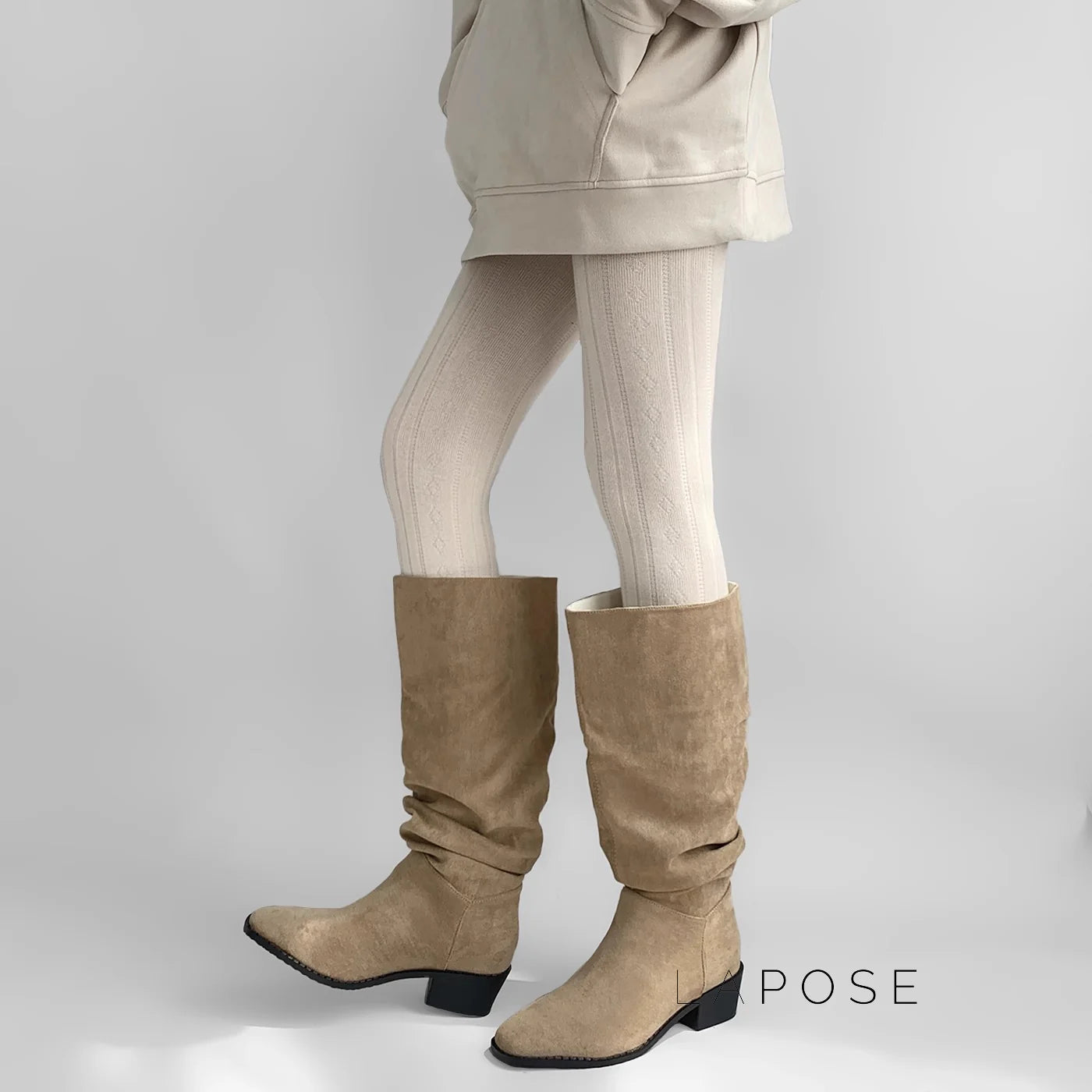Analee Diamond Patterned Tights