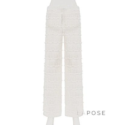 Annmarie Lace Straight Pants