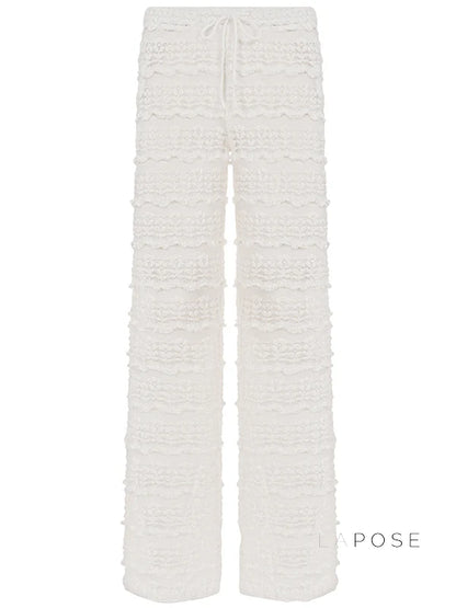 Annmarie Lace Straight Pants