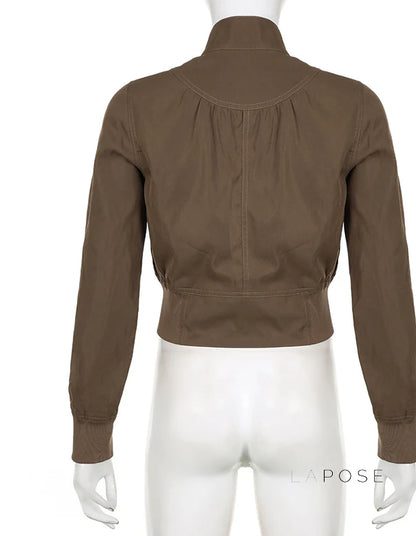 Ayleen Cropped Utility Jacket