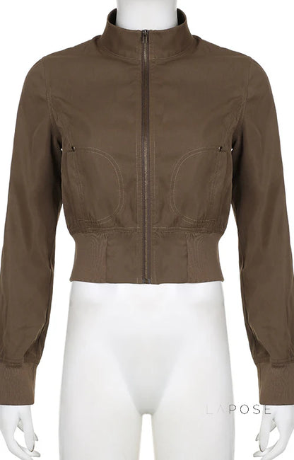 Ayleen Cropped Utility Jacket