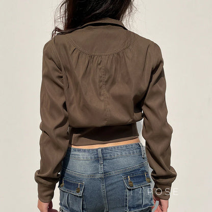 Ayleen Cropped Utility Jacket