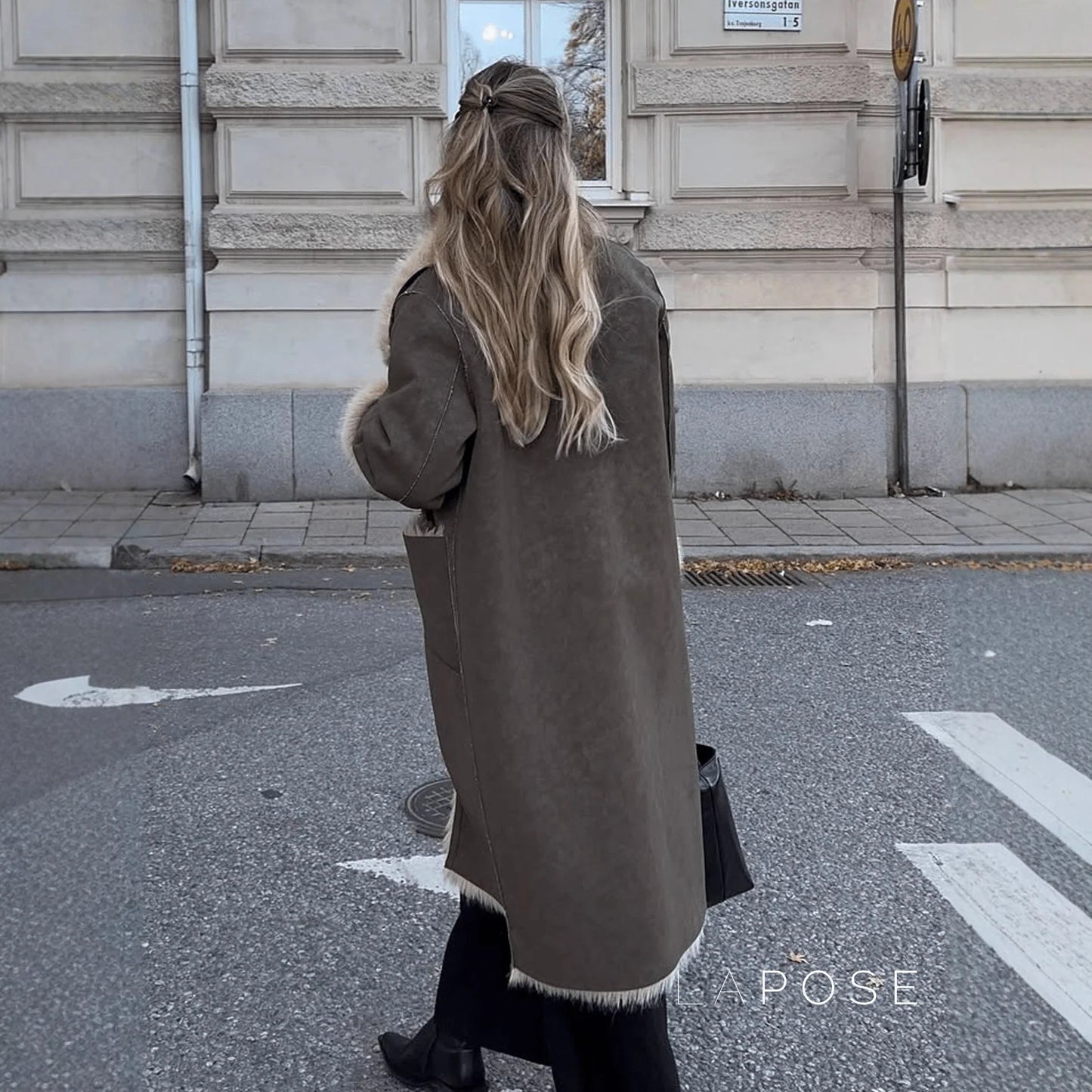 Azlyn Reversible Faux Fur Coat