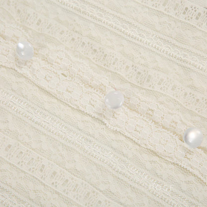 Braya Lace Puff Sleeve Top