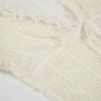 Braya Lace Puff Sleeve Top