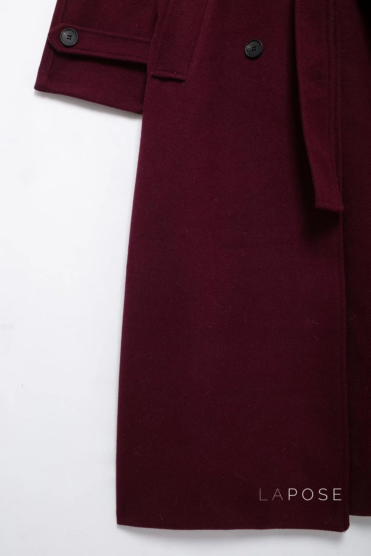 Brenley Double-Breasted Belted Coat