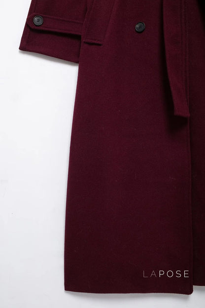 Brenley Double-Breasted Belted Coat