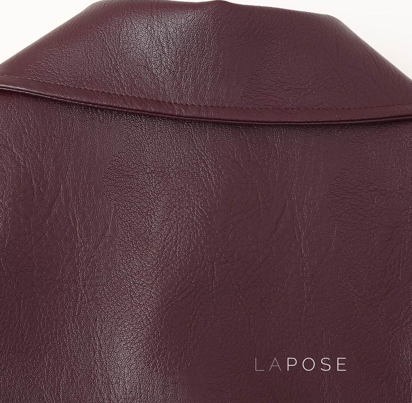 Brenna Lapel Faux Leather Jacket