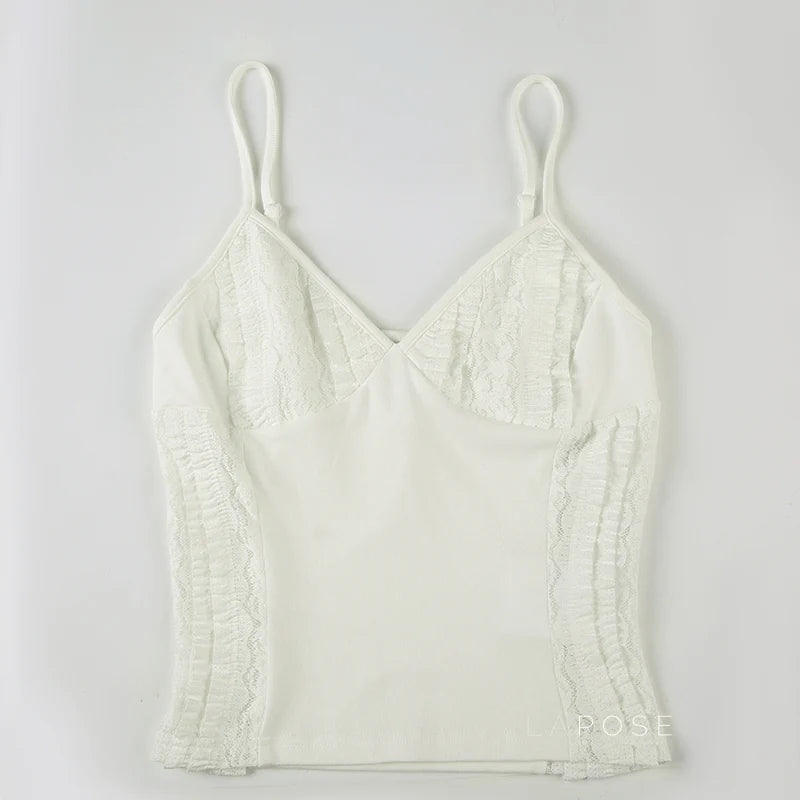 Brianny Knitted Lace Cami