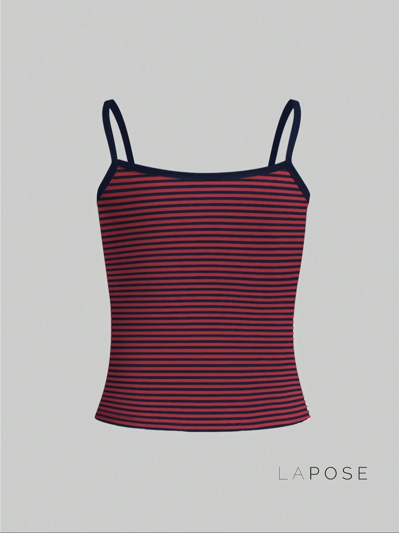 Brystol Striped Camisole Crop Top