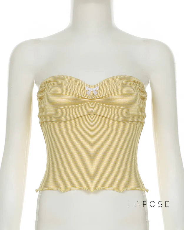 Cadence Strapless Crop Top