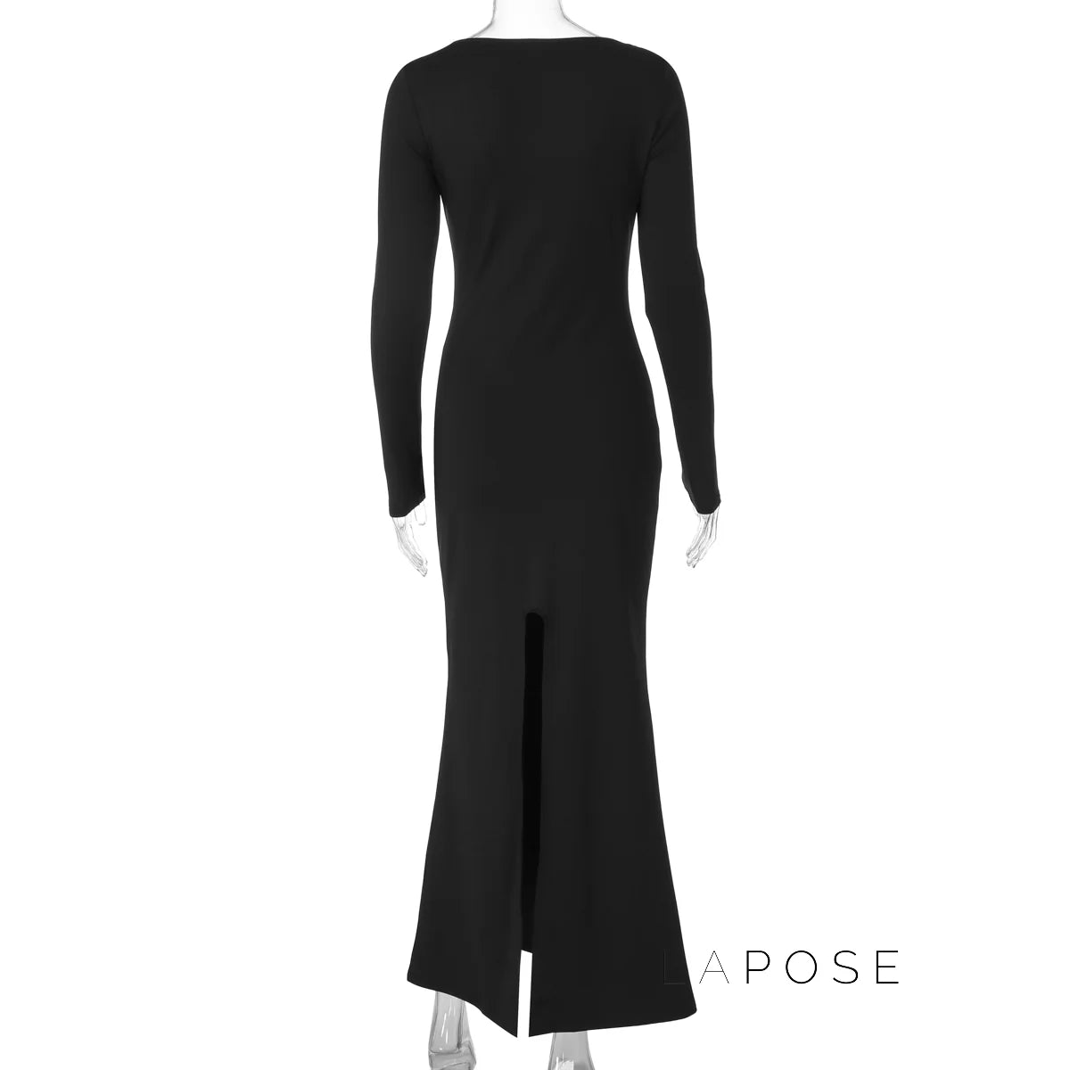 Clare Square-Neck Tie Bodycon Dress