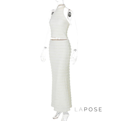 Connor Halter Midi Skirt Set