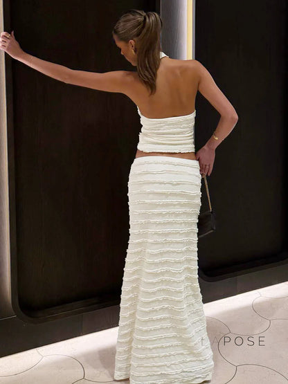Connor Halter Midi Skirt Set