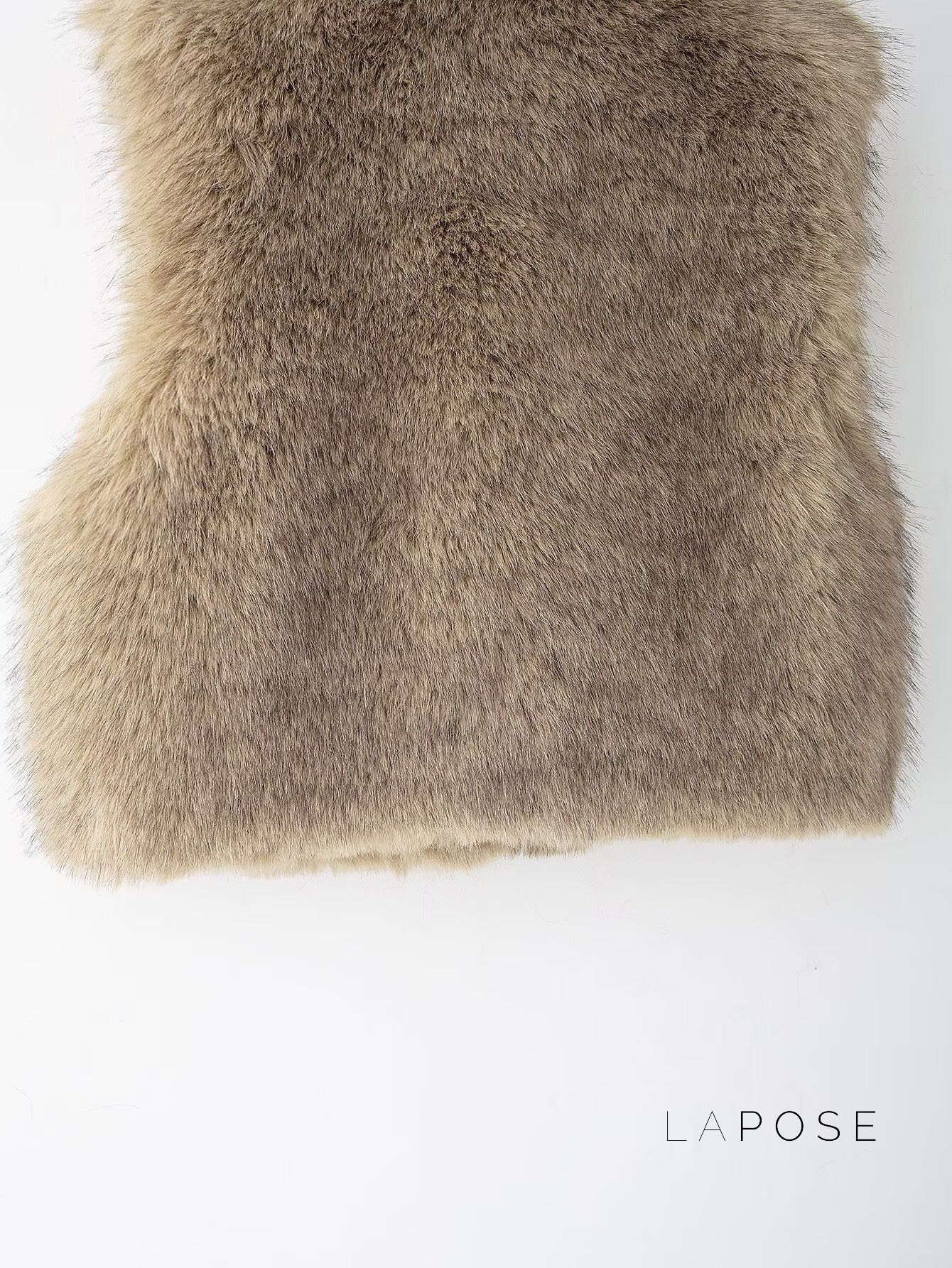 Corbin Faux Fur Lapel Vest