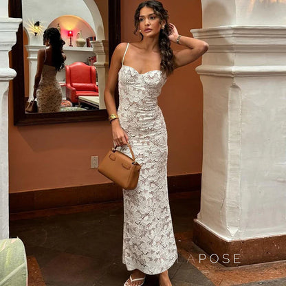 Corinna Lace Maxi Dress