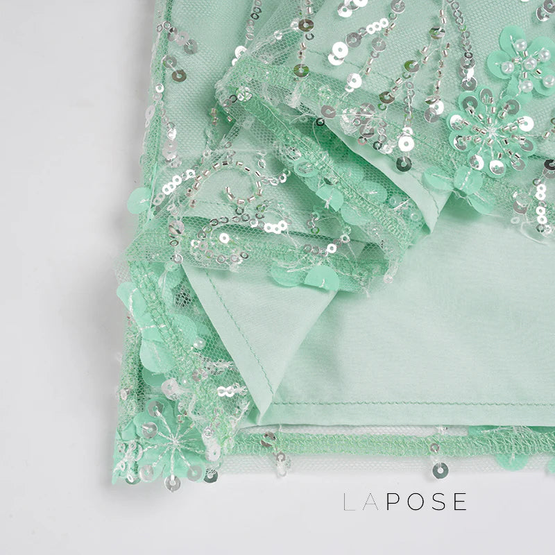 Dakoda Star Sequin Mini Skirt