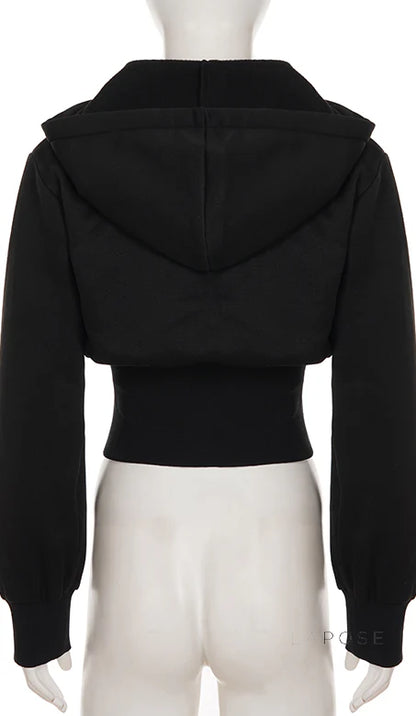 Dhanvi Slim Fit Zip Hoodie