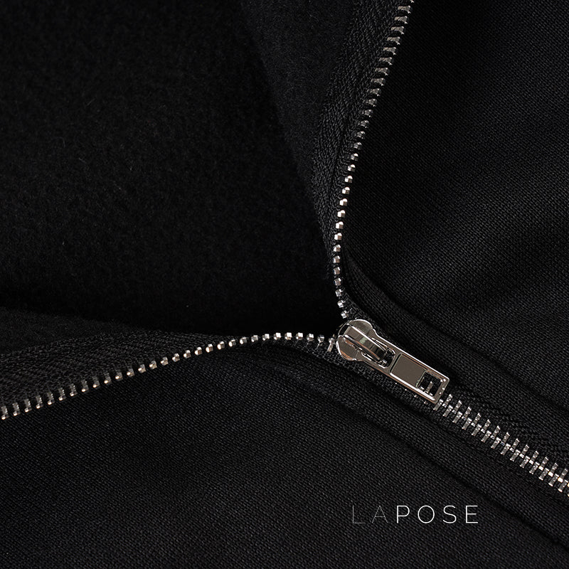 Dhanvi Slim Fit Zip Hoodie