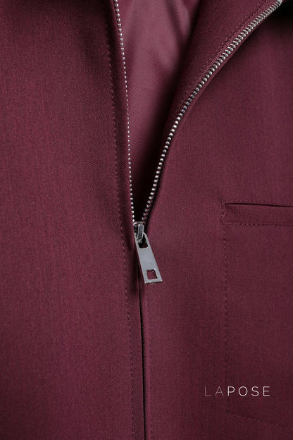 Eliza Collared Bomber Jacket
