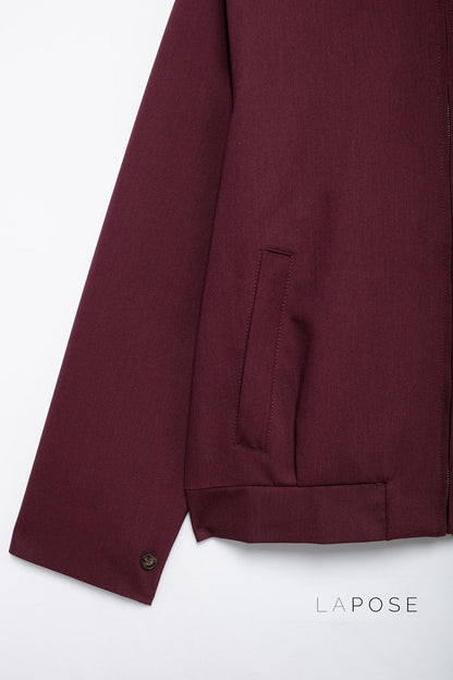 Eliza Collared Bomber Jacket