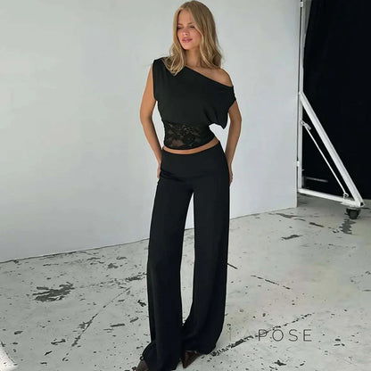 Elize Lace Off Shoulder Top