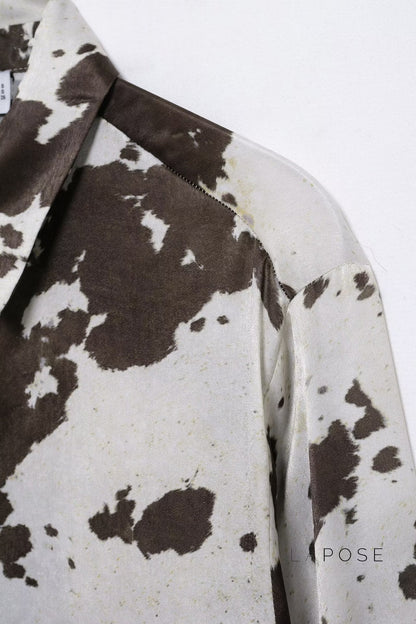 Ellinor Loose Animal Print Shirt