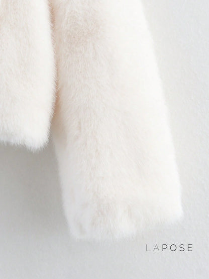 Ezmae Faux Fur Lapel Jacket