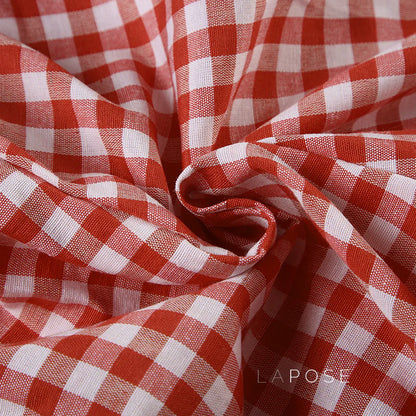 Fatoumata Bow Plaid Shorts