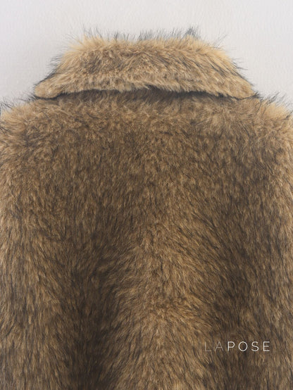 Fernanda Faux Shearling Bomber Jacket
