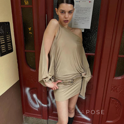 Gwen One Shoulder Bodycon Dress