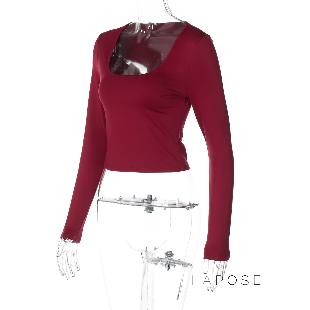 Itzayana Long Sleeve U-Neck Top