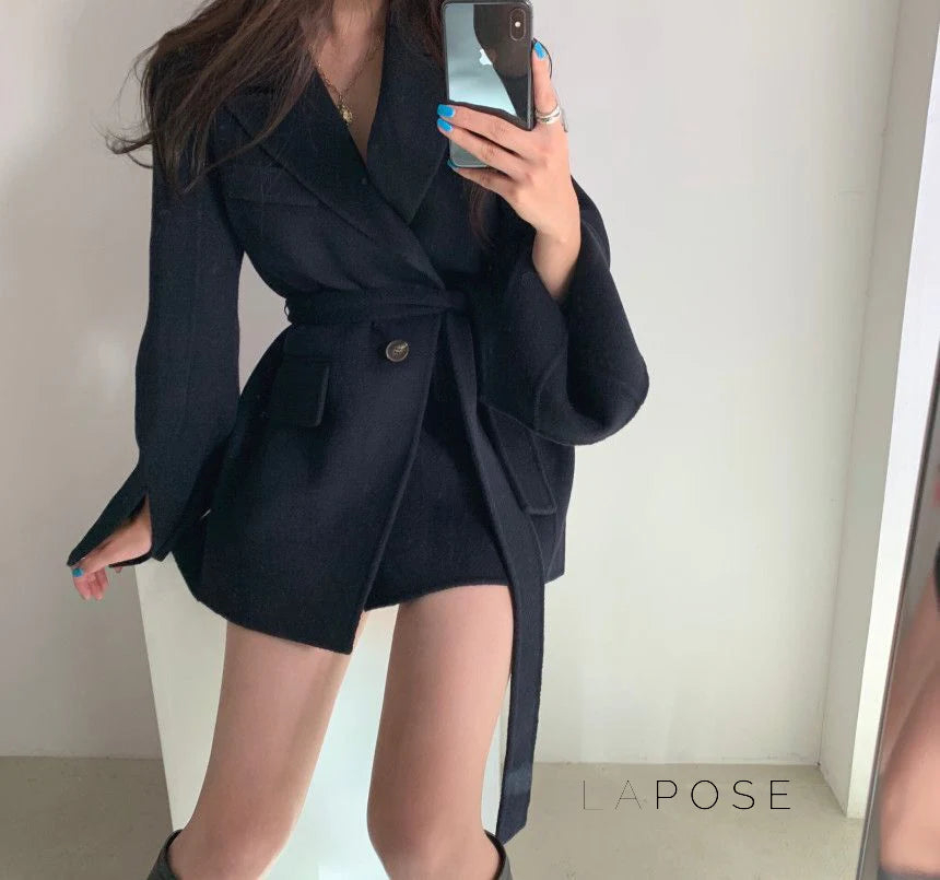 Jalaya Tailored Belted Coat