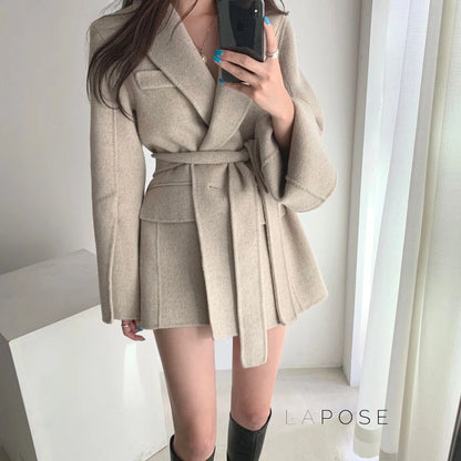 Jalaya Tailored Belted Coat
