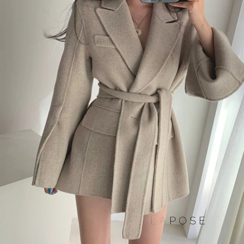 Jalaya Tailored Belted Coat
