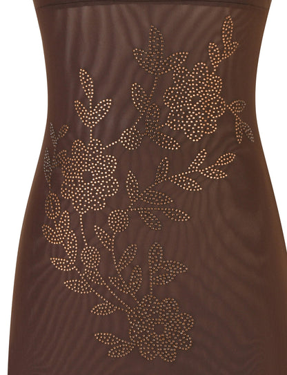 Janell Embellished Mini Dress