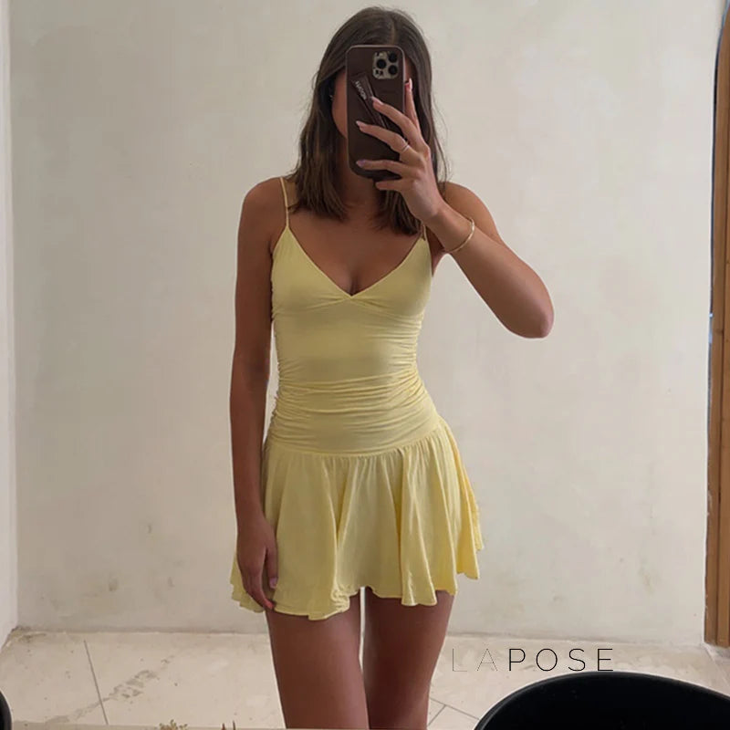 Javeah Ruched Bodycon Mini Dress