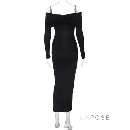 Jaxyn Off Shoulder Bodycon Dress