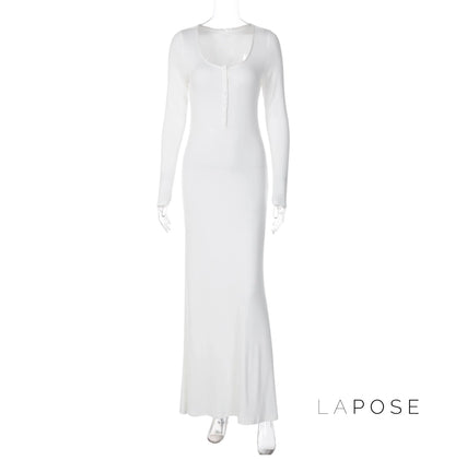 Jermany Slim Fit Maxi Dress